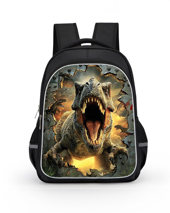 Lightweight 16 Inch Dinosaur Backpack – Kids School Bag