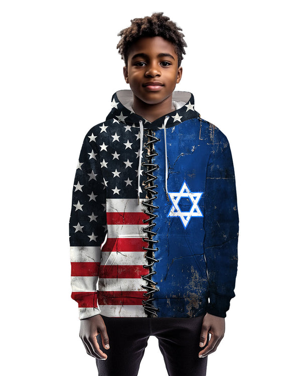 pride Israel USA hoodies