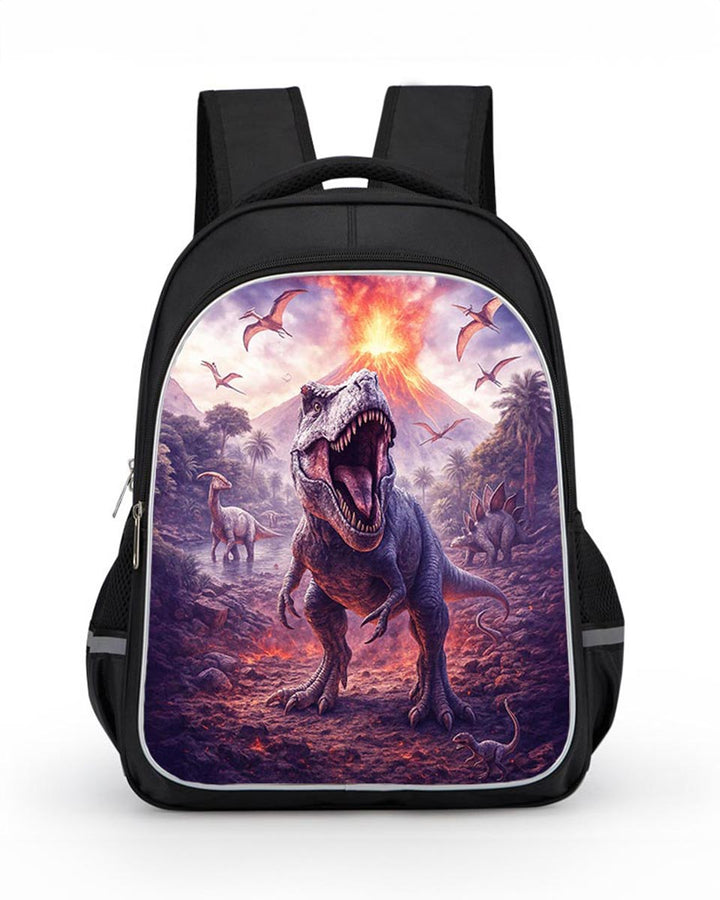 Cool Dinosaur Backpack with Lunch Box Pencil Case for Boys