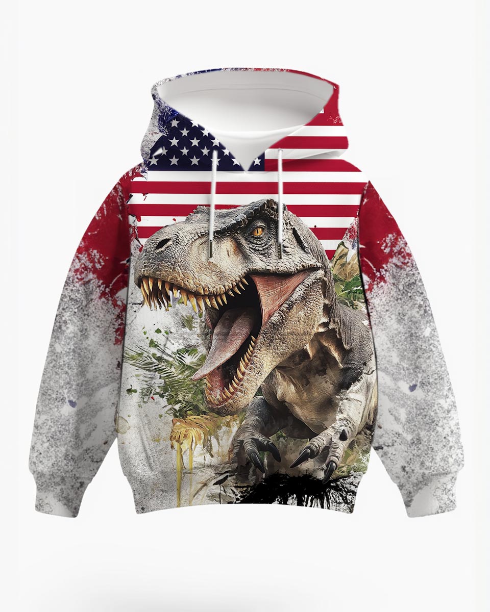 boys Dinosaur hoodie