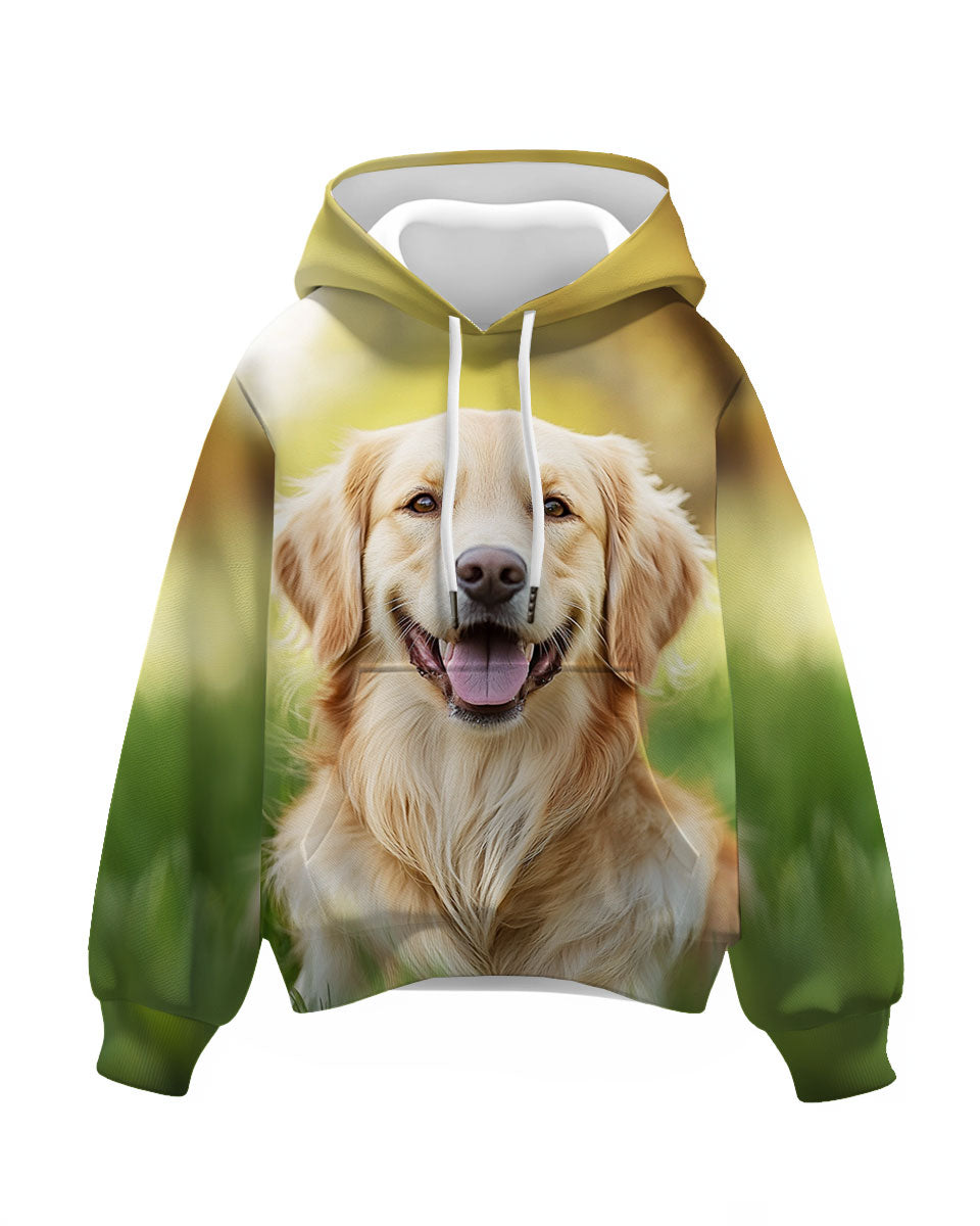 golden retriever hoodie
