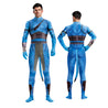 Unisex Blue Costume Cosplay Suit Zentai Outfit Bodysuit Jumpsuit