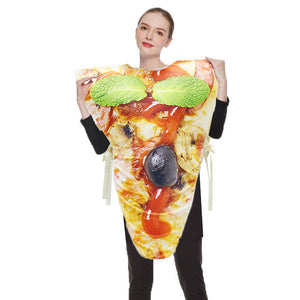 Funny Pizza Costume for Halloween Costume Parties