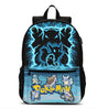 Blastoise Bookbag Blastoise School Backpack Travel Bag 18 in USB Charting