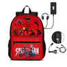 Trendy Youth School Backpack 3PCS Lunch Bag Crossbody Pencil Case