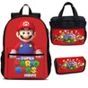 Large School Backpack Lunch Bag Crossbody Pencil Case
