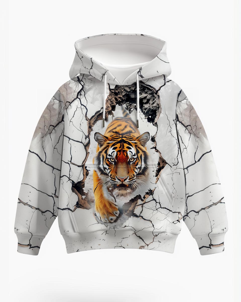 boys tiger hoodie