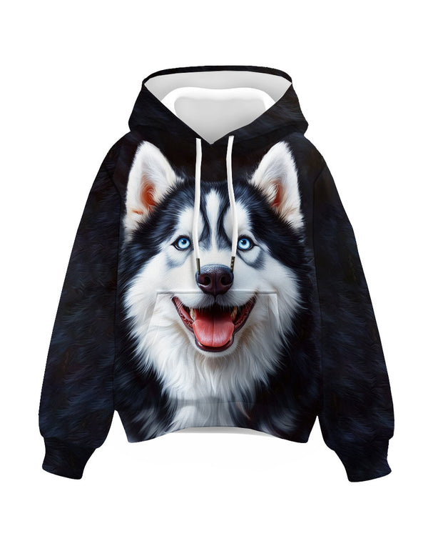 Cool Husky Hoodie – Perfect for Dog Lovers