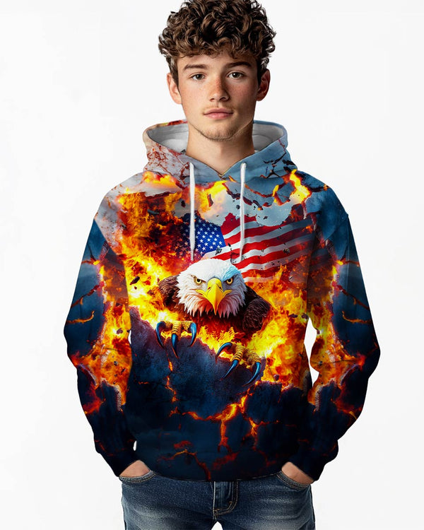 Patriotic Eagle Hoodie 