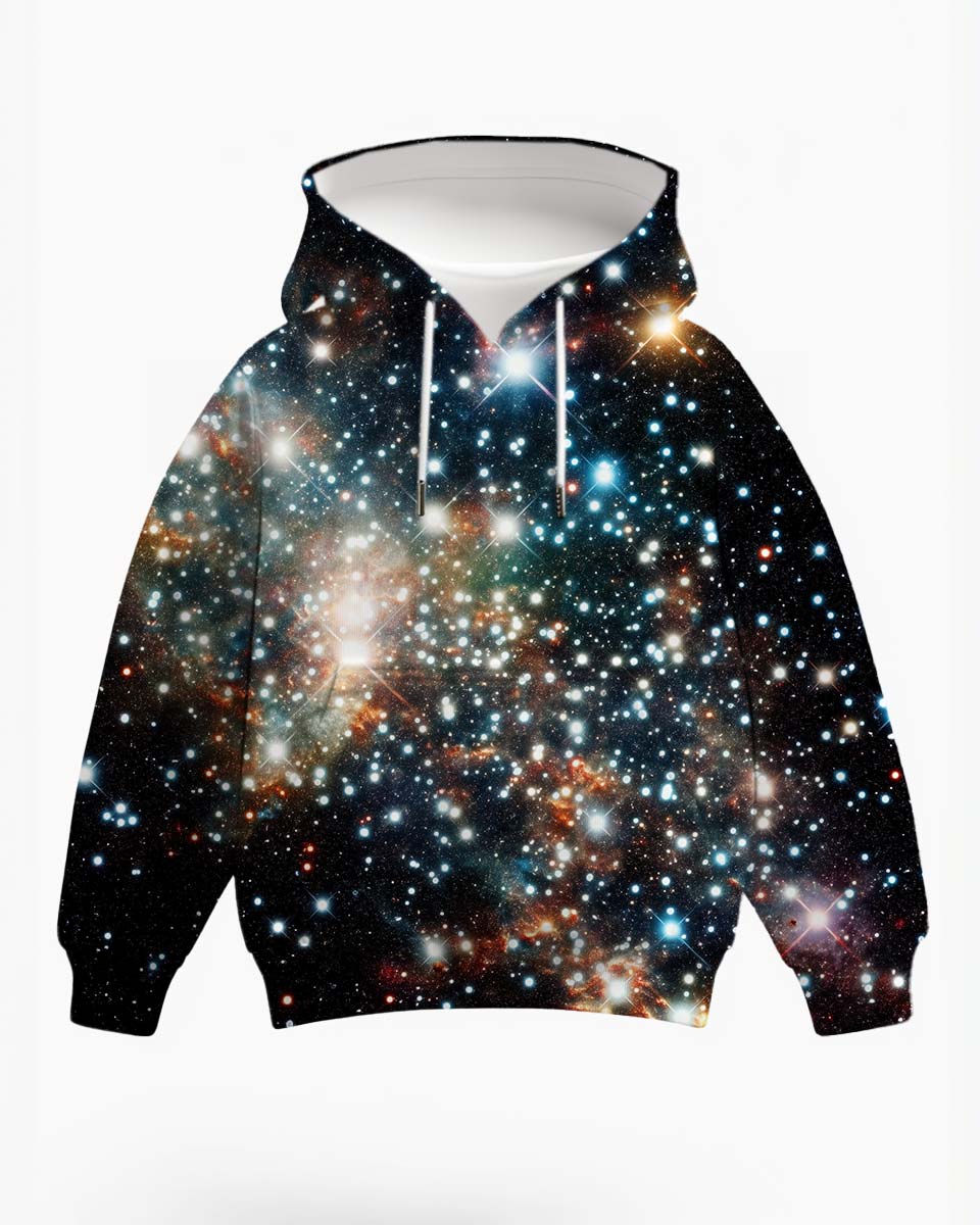 colorful galaxy hoodie for boys