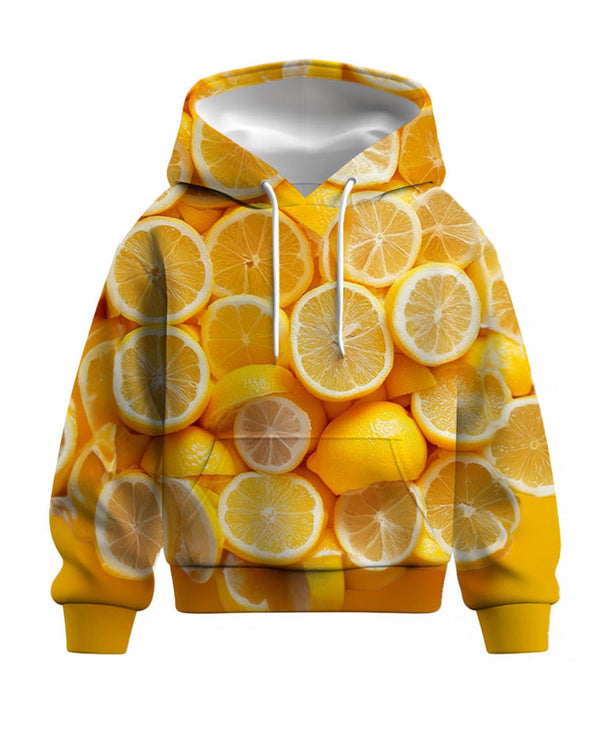 Vibrant Citrus Lemon Hoodie