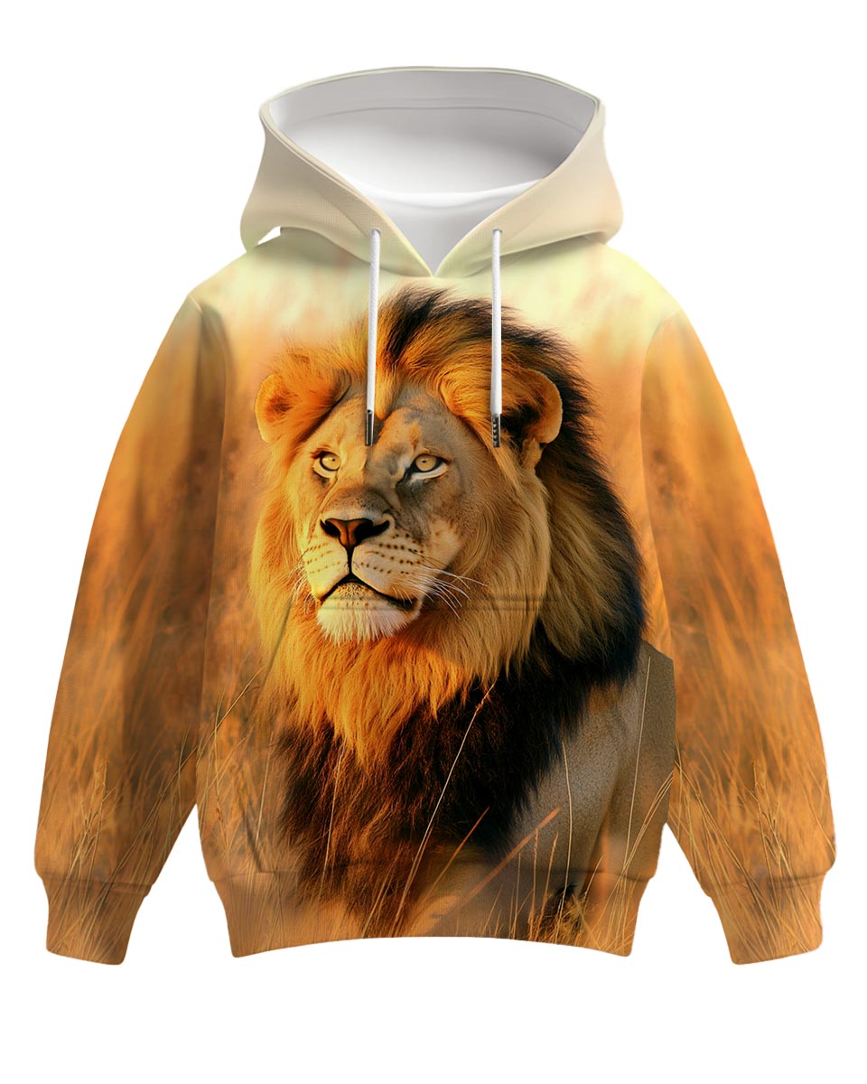 cool kids lion hoodie