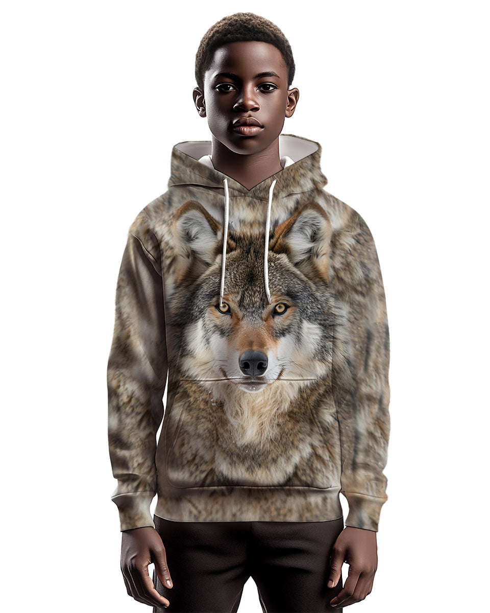 wolf hoodie for teens