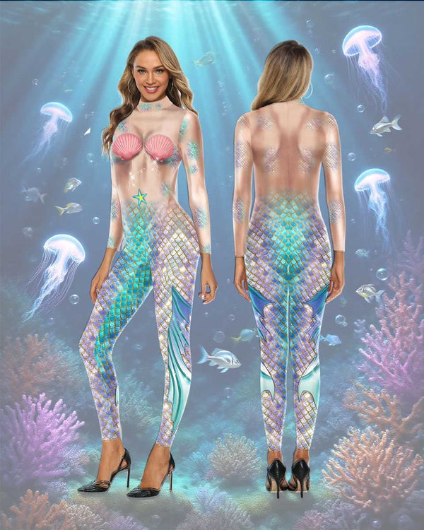 Women's Costume Jumpsuit Bodysuit for Halloween Cosplay Party