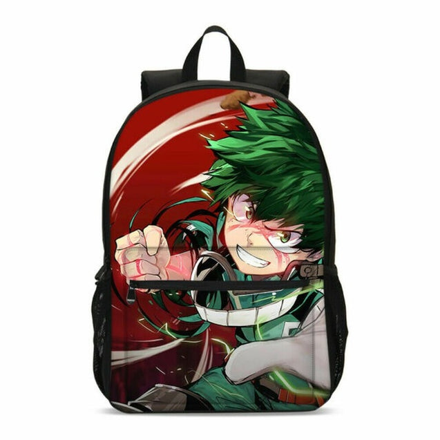 My Hero Academia School Backpack Shoulder Bag Lunch Bag Crossbody Pencil Case 4PCS