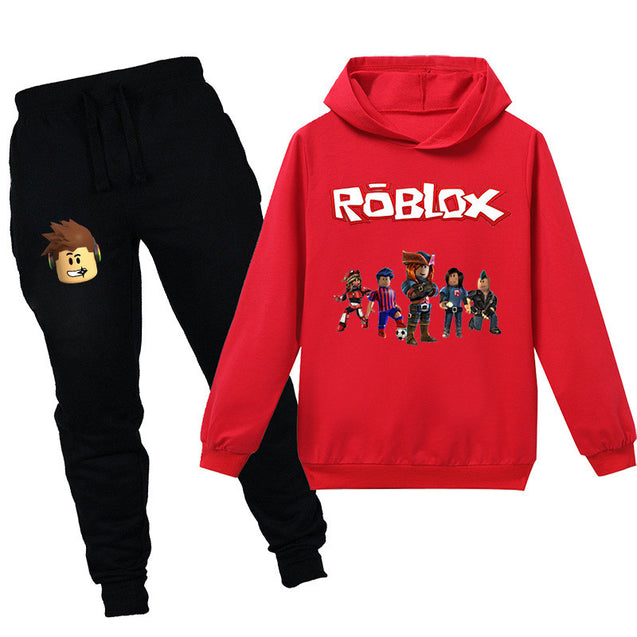 Unisex Kids Roblox Sweatshirt With Pants 3-15Y