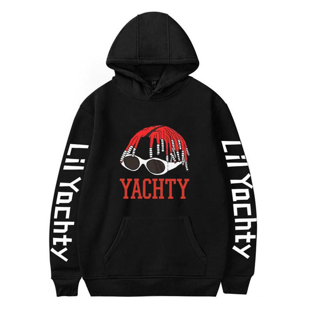 2020 Casual Lil Yachty Logo Print Hoodie Hooded Sweatshirt