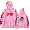 Rip DMX Long Sleeve Hooded Sweatshirt Letter DMX Hoodie Pullover