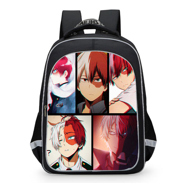 My Hero Academia Backpack Shouto Todoroki Bag Daypack Bookbag for boys girls