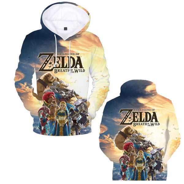 The Legend of Zelda: Breath of the Wild Game Hoodies pullover Men