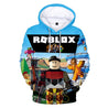 Kids Roblox Hoodie & Sweatshirt Long Sleeve Cartoon Children Tops