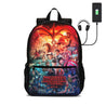 Stranger Shings Backpack Teens Bookbag Laptop Bag 18 in