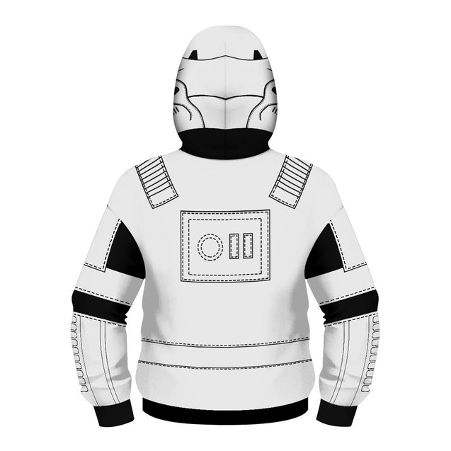 Star Wars  3D Print Girls Boys Hoodies 2019 Fall Long Sleeve Zipper Hooded Sweatshirt Kids Clothes Children Hoodie Jackets
