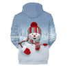 Christmas 3D Hoodies in kids and adult Hooded Sweatshirts