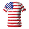 Funny Men's American Flag Tuxedo T-Shirt