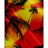 Men Tropical Sunset Palm Trees Shirt Without Tee