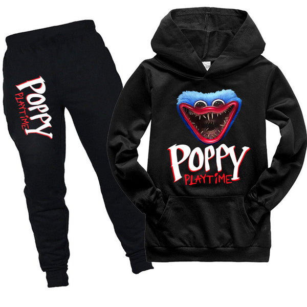 Casual Hoodie and Joggers Set for Big Boys and Grils