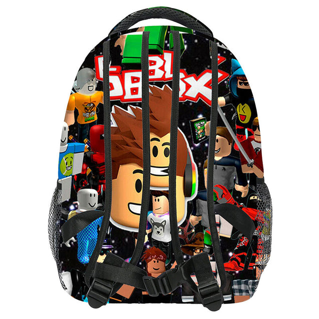 Roblox School Backpack Casual Bookbag 15 inch for Kids