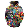 Trippy Abstract Drawstring Hoodies & Sweatshirts