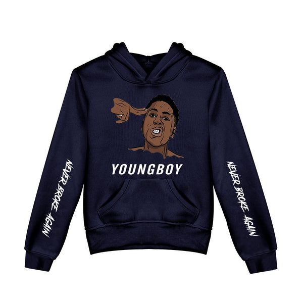 YoungBoy Baby Long Sleeve Hooded Sweatshirt for Kids