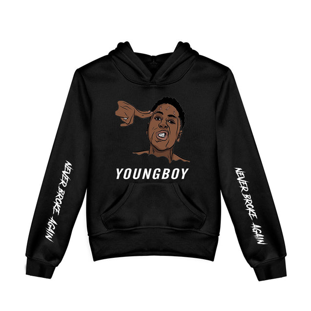 YoungBoy Baby Long Sleeve Hooded Sweatshirt for Kids