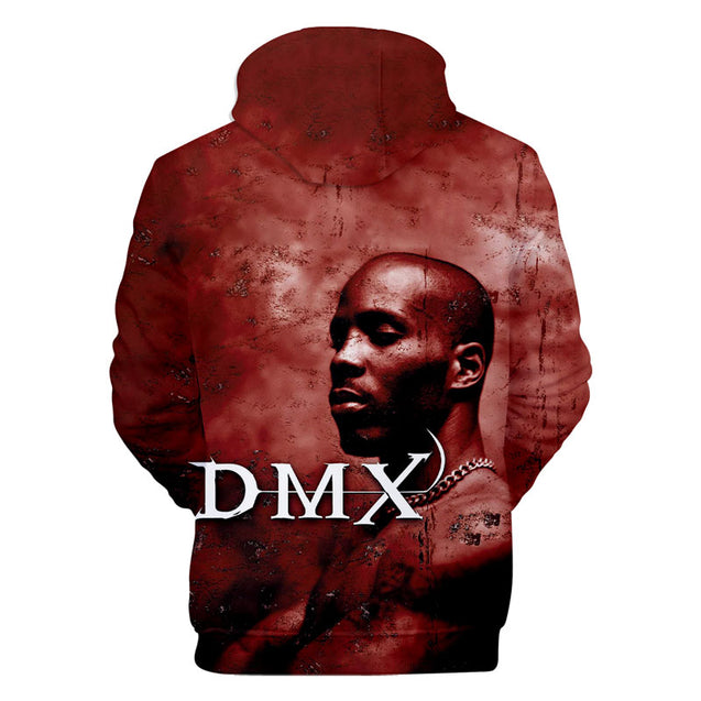 Long Sleeve DMX Hoodie Pullover for Men Women