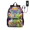 Rick and Morty School Backpack Kids Bookbag Laptop Bag 18 in
