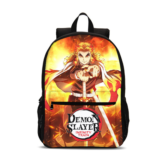 Demon Slayer Characters Backpack Kids Large Bookbag Laptop Bag 18 in