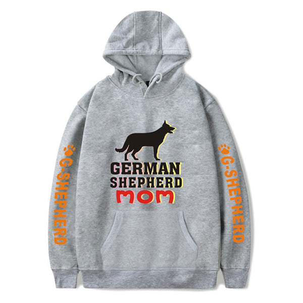 Unisex German Shepherd Printed Hoodies Hooded Sweatshirt
