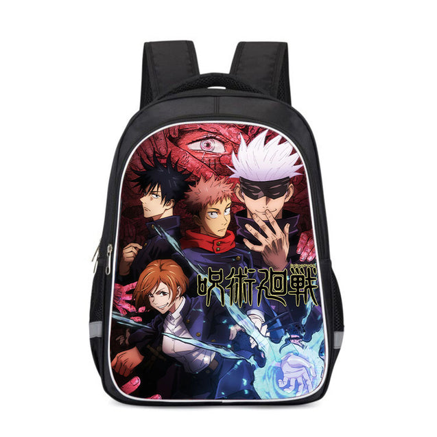 Anime School Backpack Set Lunch Bag Pencil Case