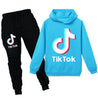 Unisex Kids Tik Tok  Sweatshirt With Pants 3-15Y