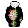 Rick and Morty 3D Printing Cartoon Hoodie Sweatshirt Casual Pullover for Men and Women
