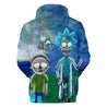 Rick and Morty Long Sleeve Hoodie Pullover Casual Halloween Hoodies