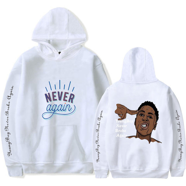 Unisex YoungBoy 38 Printed Hoodie Pullover